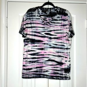 Multi colors PINK tee